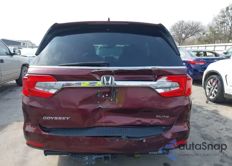 2020 Honda Odyssey Elite из США, поврежденный, VIN 5FNRL6H93LB015277